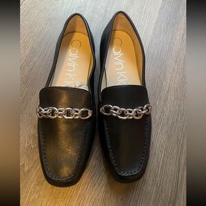 New Calvin Klein leather loafer size 9